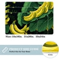 thumbnail image 2 of Banana Polyester Indoor Mat Non-Slip Area Rug Chair Rugs Machine Washable, 2 of 6