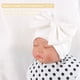 thumbnail image 4 of Conjunto de guantes y gorro para bebé, gorro grueso y cálido para bebé de doble capa, gorro con forma de lazo para otoño e invierno, gorro fetal para bebé, 4 of 5
