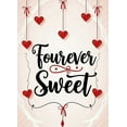 thumbnail image 4 of LUUFILx Romantic Heart Backdrop Banner for Valentine's Day Sweet Photo Background Birthday Party Decoration Props Wedding Anniversary Celebration, 4 of 8