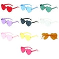 thumbnail image 3 of Xingzhi Lunettes de Soleil Cœur Pêche, 3 of 9