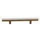 thumbnail image 1 of Richelieu Hardware Bp3487333170 Tivoli Collection Tirador moderno para gabinete y cajón de acero inoxidable cepillado de centro a centro de 13 1/8 pulgadas (333 mm) para cocina, baño y muebles, 1 of 1