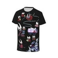 thumbnail image 4 of Hollow Game Kni-ght Youth T-shirt Short Sleeve Graphic Tops Breathable Shirt Tees, 4 of 9