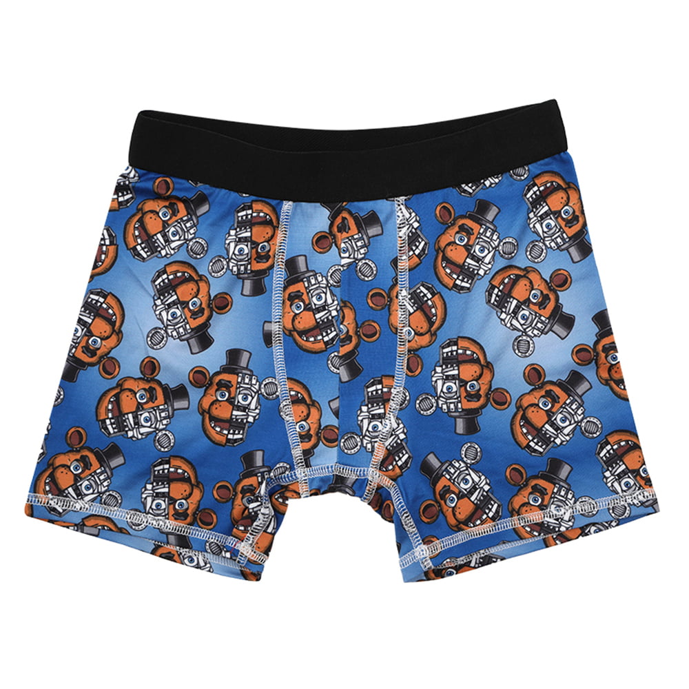 Five Nights at Freddys Horror Video Game Youth Boys Underwear 5pk Boys  Boxer Briefs Set- Size 4