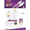 thumbnail image 4 of Cable de datos V-gen 2meter MICRO, tipo C, IPHONE - Cable cargador/USB VCB-16 VCB-18 CL2-01, 4 of 4