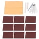 thumbnail image 2 of Kit de limas para tuercas de sillín de puente compensación de agudos mantenimiento de bricolaje juego de papel de lija para pulido de guitarra de acero inoxidable ANGGREK Otros, 2 of 8