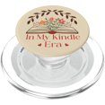 thumbnail image 1 of Amante de los libros en mi era Kindle Floral PopSockets PopGrip MagSafe, 1 of 5