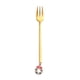 thumbnail image 1 of Tenedor de Café de Metal, Cuchara Navideña, Diseño de Frutas de Acero Inoxidable, Fácil de Limpiar, Ideal para Fiestas o Bares, Decoración Navideña, Regalo Perfecto para Amigos, Tamaño 13,5, 1 of 2