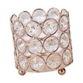 thumbnail image 3 of Portalápices de cristal para maquillaje, portalápices para oficina, portavelas para boda, decoración del hogar Dorado, 3 of 9