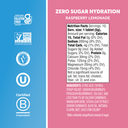 Nuun Zero Sugar Hydration Electrolyte Tablets, Raspberry Lemonade (80 Total Servings)