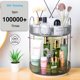 thumbnail image 5 of Organizador de maquillaje Niluks 360, giratorio, 2 niveles, Lazy Susan Grey, 5 of 8