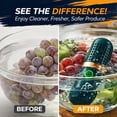 thumbnail image 5 of 2026 Produce Cleaner Device - Produce Purifier, Fruit Cleaner Device, Vegetable Seafood Cleaners, USB Wireless Food Purifier, Ultrasonic Fruit and Vegetable Cleaners Washing Machine (Blue), 5 of 7