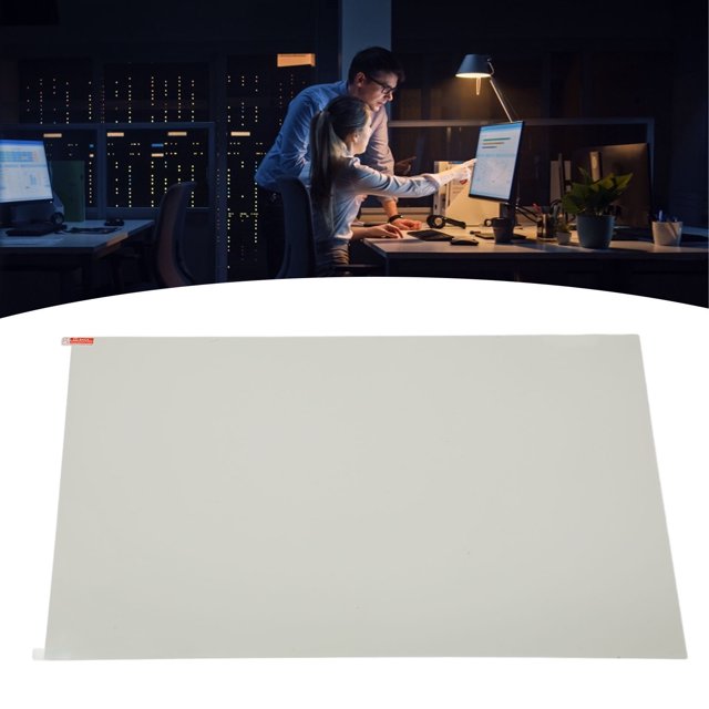 Computer Screen Film, 24 Inch Screen Protector Scratch Resistance Eye Easy Installation Blue Light UV Blocking for Home School Office