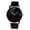 L, variant on Watches for Men Women Couple Leather Band Watch Minimalist No Numbers Analog Quartz Classic Dress Watch for Him Her Birthday Gift - S