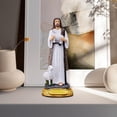 thumbnail image 3 of Estatua de pie de Jesús, figura coleccionable, esculturas de personajes decorativas para decoración navideña, regalos, barra de gabinete al aire libre Macarena Estatua de Jesús de pie, 3 of 8