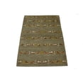 thumbnail image 2 of Bronwish Gray Tribal 4X6 Indo-Gabbeh Oriental Rug, 2 of 11