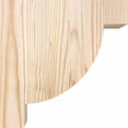 thumbnail image 3 of 5 1/2"W x 8"D x 8"H Alpine Smooth Corbel, Douglas Fir, 3 of 9