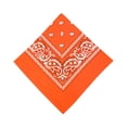 thumbnail image 2 of Versatile Cotton Bandana Paisley Print Tie Dye Style Head Neck Wrap Scarf, 2 of 5