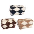 thumbnail image 4 of Bolsa de cosméticos de moda Likrtyny Artículos de tocador Color caqui 2 uds, 4 of 9