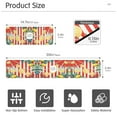 thumbnail image 3 of Yayeee Faucet Mat for Kitchen Sink 30" Diatomite Long Splash Guard Pad, White Striped Lemon, 2 Pack, 3 of 7