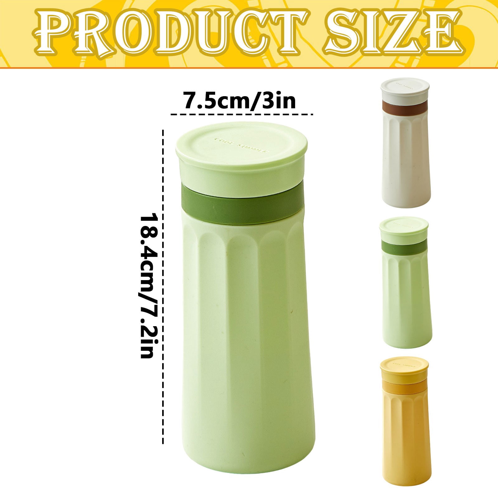 Yellow Squeeze Ice Tumbler, Silicone Bottle With Ice Mold, Crushed Ice Maker And Cup