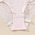 thumbnail image 4 of Arnsht Cheeky Underwear for Women Large Size High Waist Lace No Show Bikini Soft Breathable Thin Thong Seamless Panties Pink XXXXL, 4 of 4