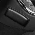 thumbnail image 3 of cojines de cuero para las piernas del coche, almohadillas para las rodillas, soporte para los muslos, reposabrazos de la puerta del asiento, almohadilla para las piernas, color negro, 3 of 5