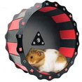thumbnail image 1 of Hamster Wheel Race Rodent Exercise Jogging Toys Quiet Running for Spinners Rats Gerbil Hedgehog Ferret Chinchilla, 1 of 5