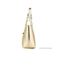 thumbnail image 3 of Michael Kors Jet Set Medium Gold Leather Front Pocket Zip Chain Tote Bag Purse, 3 of 5