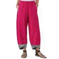 thumbnail image 2 of Akiihool Women's Pants Wide Leg Black Pants for Women High Waisted Plus Size Casual Flowy Pants (Red,M), 2 of 2