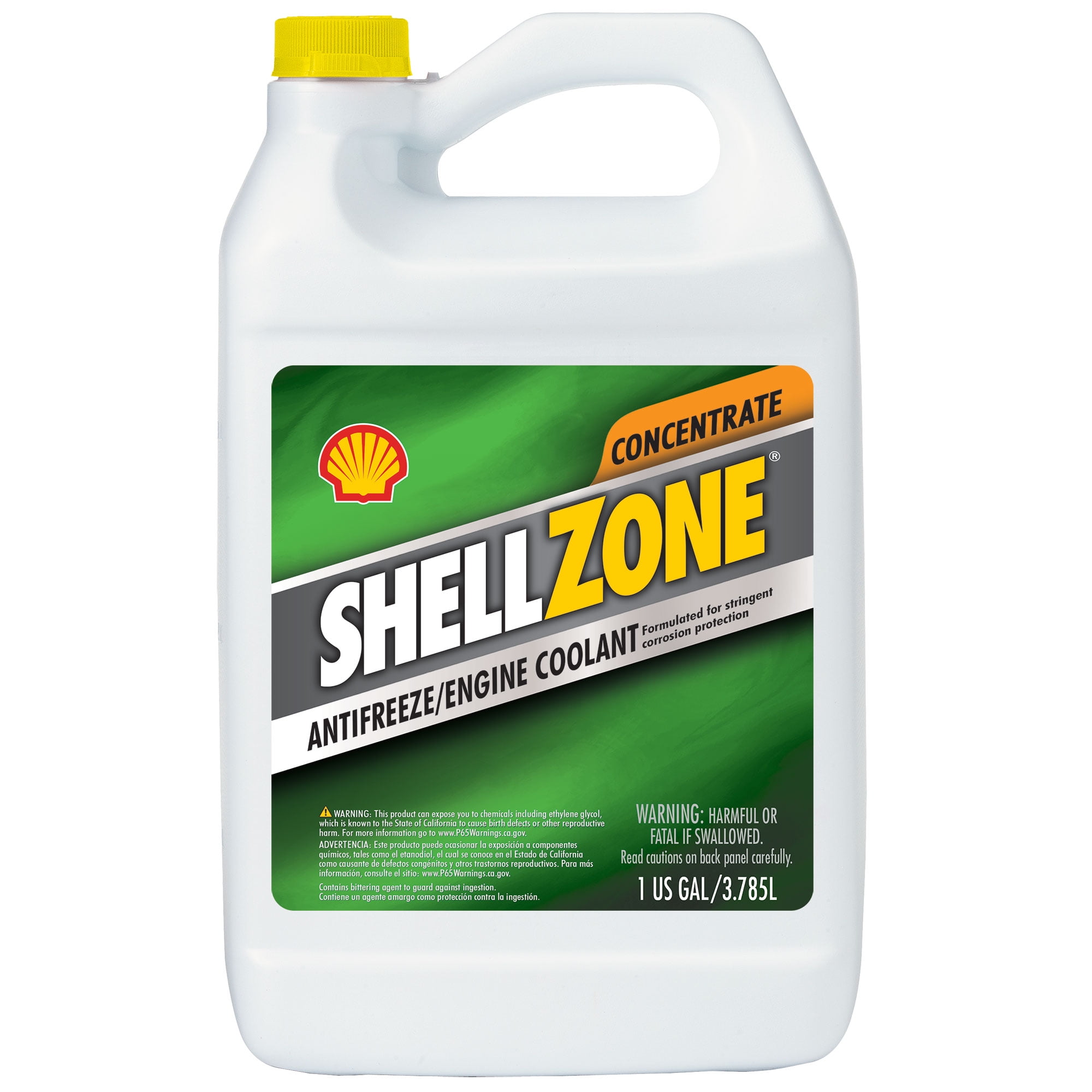 Shellzone Antifreeze and Engine Coolant Concentrate, 1 Gallon Walmart