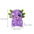 thumbnail image 3 of Coollooc Salamander Stress Relief Toys, Squeeze Axolotl Sensory Fidget Toys, Stress Relief Axolotl Malt Sugar Ball, Party Favors Cute Animal Squeeze Toys, Birthday Gift(Yellow), 3 of 9