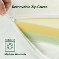 thumbnail image 4 of Spa Sensations by Zinus 4" Cloud Memory Foam Mattress Topper, King, 4 of 9