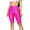 Hot Pink%GC%, variant on CONZONE Womens Yoga Shorts High Waist Short Leggings for Women Lightweight Stretch Shiny Gym Workout Yoga Compression Tights