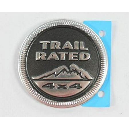 Factory New Mopar Part # 68087319-AB Trail Rated Medalion Emblem for Jeep Patriot (Best Jeep Trails In Michigan)