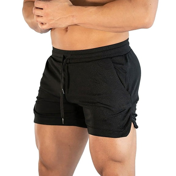 cllios Mens Running Shorts 3 Inch Quick Dry Athletic Shorts Gym Fitness Sports Shorts Elastic Waisted Drawstring Beach Workout Shorts with Pockets