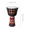 thumbnail image 3 of Instrumento musical de parche de piel de cabra de 8 pulgadas (Hazel Lobelia), 3 of 5