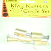 Kemper Klay Kutters Circle Clay Bread Dough Modeling Paste Paint & More!