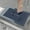 Blue, variant on Quick Dry Bath Mat, Ultra Thin Bath Mat Non Slip Absorbent Bath Mats for Bathroom Floor Mat Fit Under Door for Bathroom Mat (Gray)