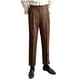 thumbnail image 2 of Pantalones largos de moda para hombre, estilo casual, con bolsillos y cremallera, cintura elástica, de poliéster., 2 of 7