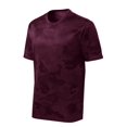 thumbnail image 1 of Gravity Threads CamoHex Short-Sleeve T-Shirt - Maroon - 3X-Large, 1 of 1