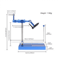 thumbnail image 2 of Fly Tying Vise Rotary Artificial Fly Making Bait Tools, 2 of 5