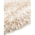 thumbnail image 6 of Unique Loom Infinity Shag Collection Area Rug - Jinko (6' 1" Round Linen), 6 of 7