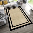 thumbnail image 6 of Dreammotif Beige Vintage Modern Area Rug for Living Room - 4 x 6 ft Machine Washable, Thin, Non Slip Backing Carpet, 6 of 8