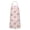 Pioneer Flower Floral-3, variant on Pioneer Flower Floral Print Pattern Apron for Women and Men, Cotton Linen Waterproof with Pockets, Adjustable, 33x27 Inch for Kitchen, Gardening, BBQ, Salon