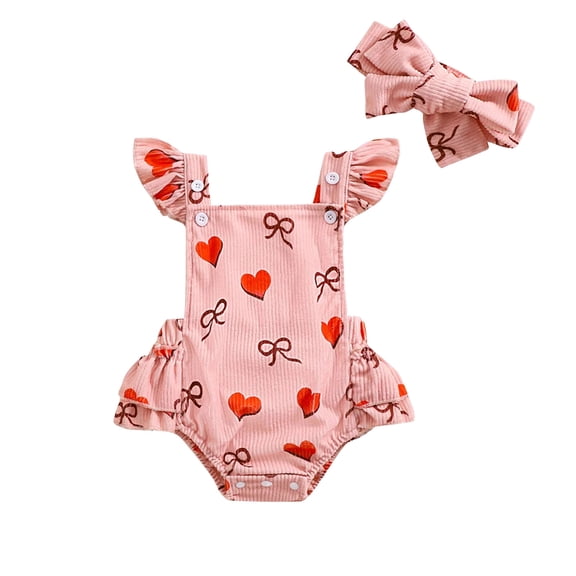 Baby Newborn Romper ClothesCotton for 0-3 Months Newborn Baby Girls Summer Comfortable And Breathable Bodysuits Cute Cartoon Print Bodysuits