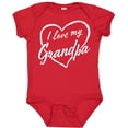 thumbnail image 3 of Inktastic I Love My Grandpa in White Chalk Heart Boys or Girls Baby Bodysuit, 3 of 5