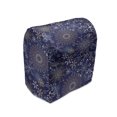 thumbnail image 1 of Dark Blue Stand Mixer Cover, Christmas Inspired Pattern with Ornate Curly Snowflakes Mandala Style, Kitchen Appliance Organizer Bag Cover with Pockets, 5 Quarts, Multicolor, by Ambesonne, 1 of 4