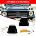 thumbnail image 2 of GTINTHEBOX For 1990-2018 Mercedes W463 G55 G550 G500 G63 Smoked LED Turn Signal Parking Light, 2 of 11