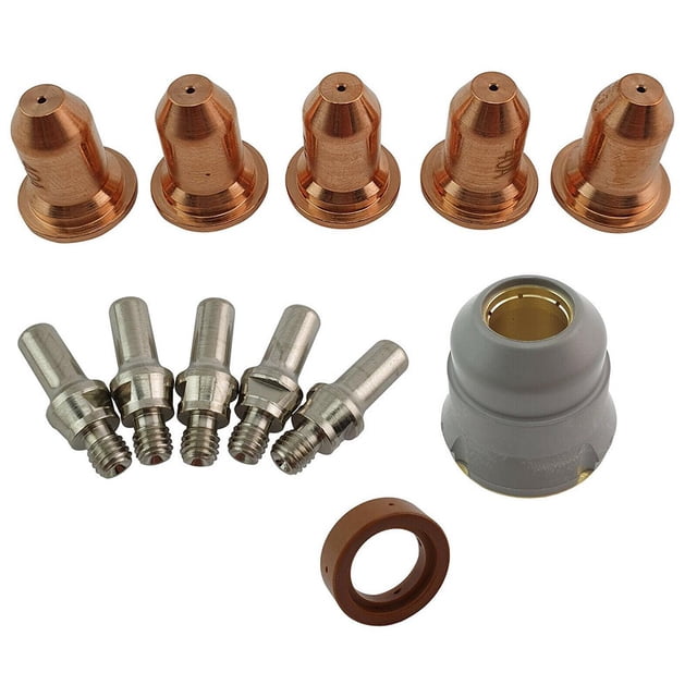 12 Pcs CUT30 Pcs210 Kit de Consommables pour Torche Plasma Cut SC30 / LC25