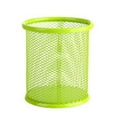 thumbnail image 1 of HEVIRGO Pen Holder Large Capacity Wear Resistant Wrought Iron Desktop Pen Organizer Mesh Box for Home, 1 of 1